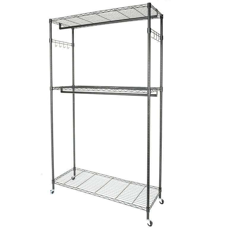 https://i5.walmartimages.com/seo/Portable-Clothes-Rack-Heavy-Duty-Hanging-Garment-Rack-Wheels-Side-Hooks-3-Shelves-Wire-Shelving-With-Double-Hanger-Rods-Freestanding-Closet-Wardrobe-_354a8ef1-db3d-4aee-89db-e731a480aa96.10eef453b0d3456add0ad35a763de655.jpeg?odnHeight=768&odnWidth=768&odnBg=FFFFFF