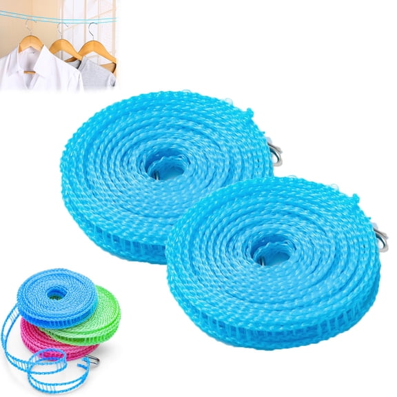 Portable Clothesline Outdoor Windproof Clothesline Portable Clothes Line for Outside Travel