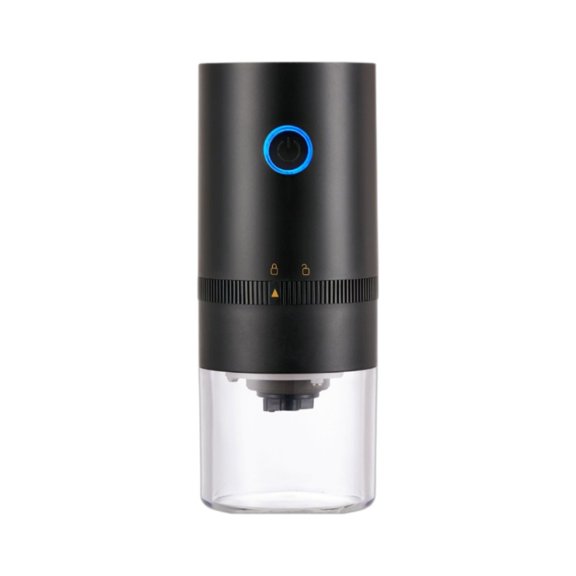Portable Coffee Grinder, Small Electric Conical Burr Grinder Mini with Multi Grind Settings, Rechargeable Coffee Bean Mill for Espresso, Cold Brew, Pour Over, French Press