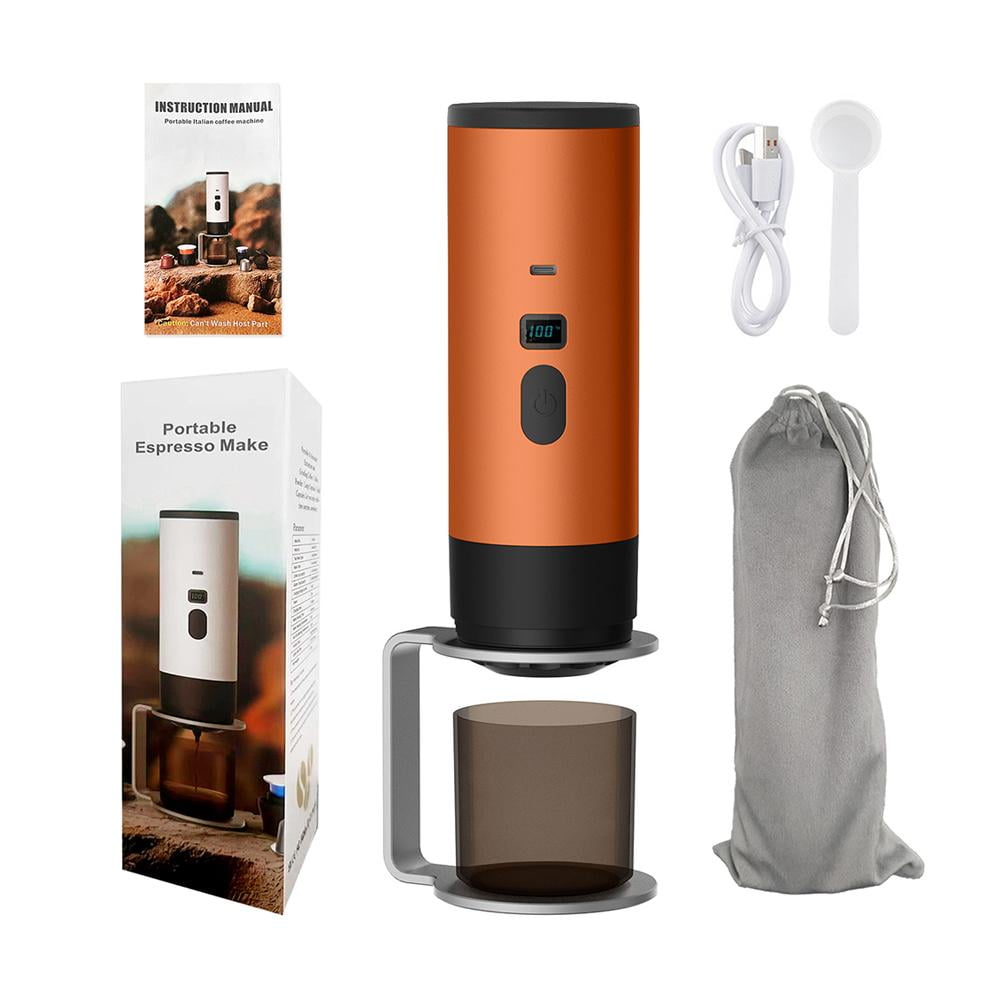 Portable Coffee Maker For Nespresso Capsules USB Powered 90ml Capacity Rapid Heating Lightweight For Travel Camping Office Home Use