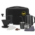 thumbnail image 1 of Portable Coffee Maker Mini Espresso Machine 100W Car Coffee Maker for Ground Coffee, Self-Heating Travel Espresso Machine for Car Camping, RV, Hiking, Black, 1 of 7