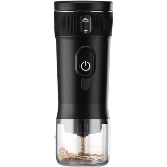 Portable Coffee Maker Small Espresso Machine DC12V Travel Coffee Maker for Car Outdoors Camping Backpacker Lightweight