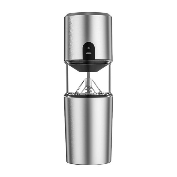 Portable Coffee Maker with Grinder and Filter, USB Rechargeable Electric Machine