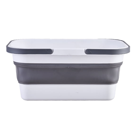 Portable Collapsible Bucket Handheld Foldable Bucket with Handle for Washing Mop