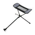 thumbnail image 1 of Portable Collapsible Footstool For Camping Beach Chair Folding Out Grey, 1 of 8