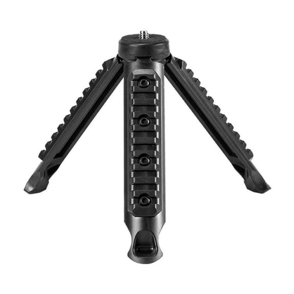 Portable Collapsible Tripod Base Flashlights Holder for Keychain Torches Mini Flashlights Camping Gear Accessories