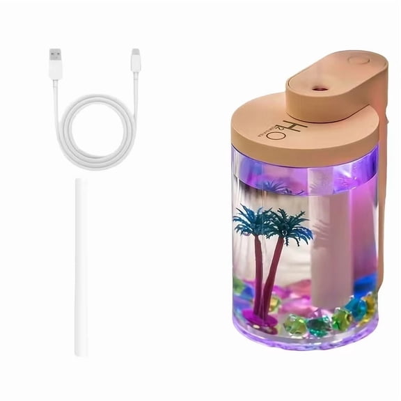 Portable Color Changing Essential Oil Diffuser Cool Mist Aromatherapy Humidifier USB Personal Fragrance Sprayer with Auto Shut-Off for Home Office Car Travel