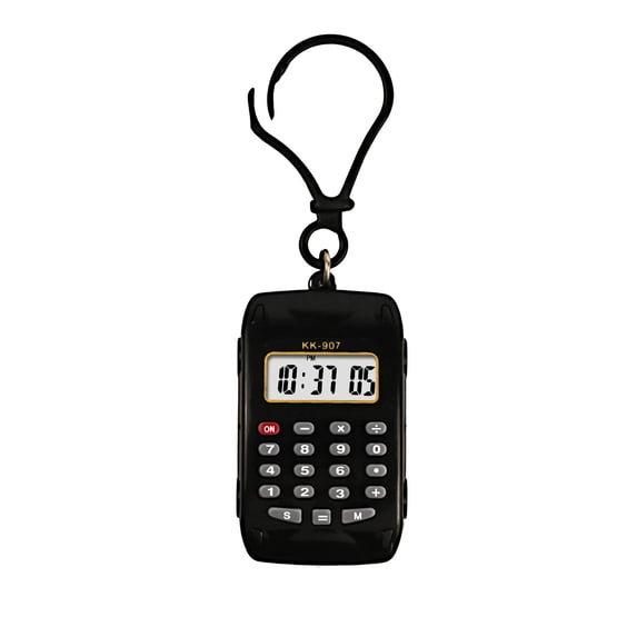 Portable Color Handheld Calculator, Compact 8-Digit Display, Solar And Button Battery Power, Lightweight Pocket Design For School Office Travel Use, High Sensitivity Keys, Durable Case
