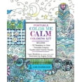 thumbnail image 1 of Portable Color Me Calm Coloring Kit : Includes Book, Colored Pencils and Twistable Crayons, 1 of 3