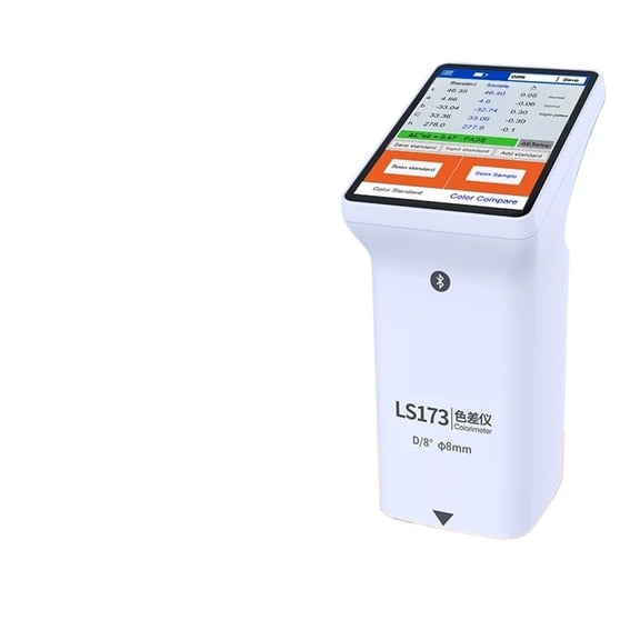 Portable Colorimeter Digital Color Difference Meter Colormeter High Precision Paint Plastic Color Measurement Device D/8 LS173