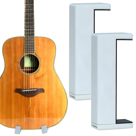 Portable Compact L-Shape Guitar Stand for Acoustic Guitar Ukulele Violin, Lightweight Instrument Storage Rack
