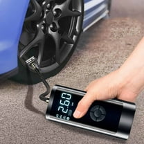 Portable Compressor Tire Inflator 120 Psi Wireless Electric Pump For Car Tires, 12V Tire Pump With Digital Pressure Gauge, LED For Car,Bicycle, Home Office, Fathers Day Gifts