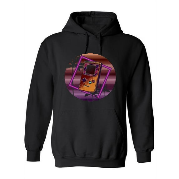 Portable Console Vaporwave Hoodie Women -Image by Shutterstock, Female Large