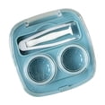 thumbnail image 1 of Portable Contact Lens Case Compact Travel Storage Box Stylish Holder for Daily Use Outdoor Travel Lens Accessory - Blue, 1 of 6
