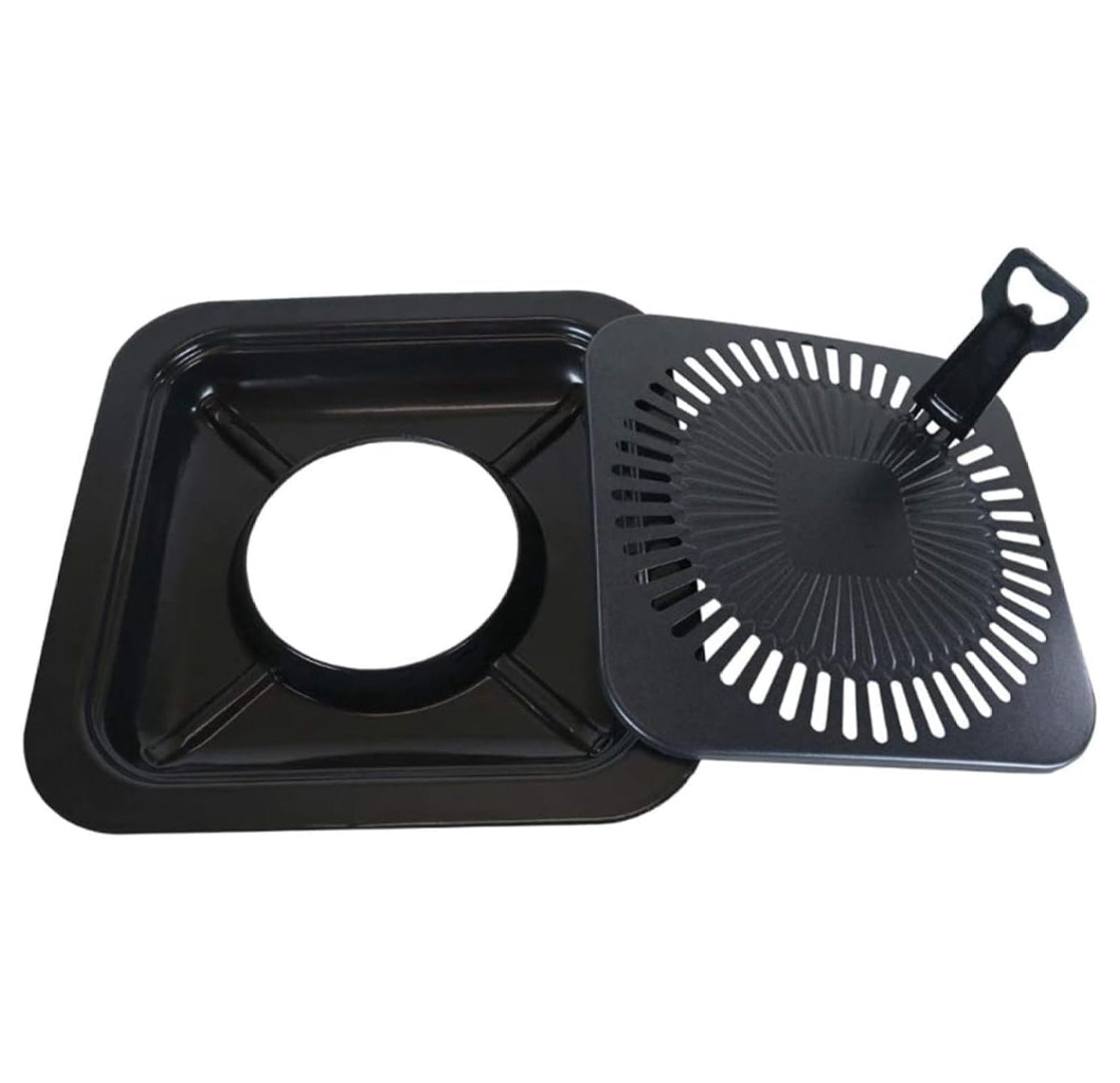 ZouXiSy Portable Conversion Grill, 12 x 12 x 3 Inches