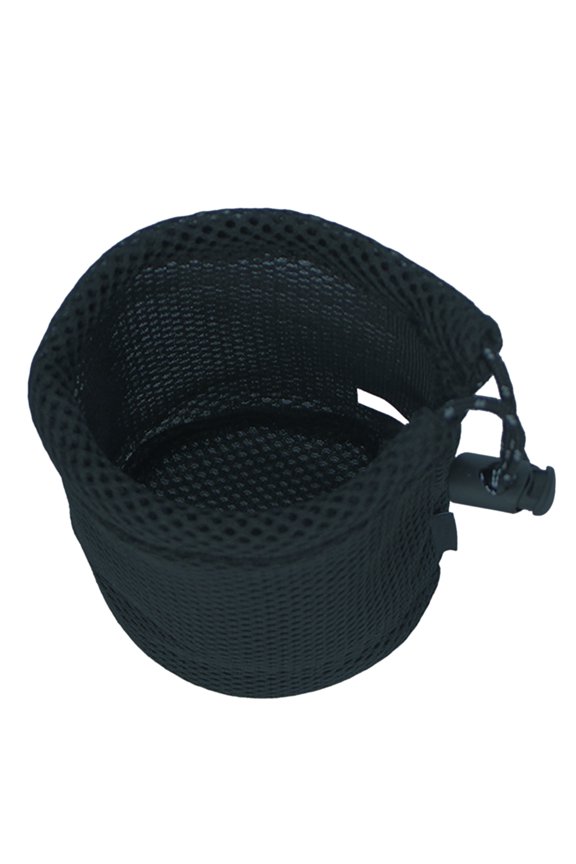 Portable Cookware Storage Bag Storage Pouch Black Nylon Mesh Bag Travel Stuff Sacks Drawstring Bag