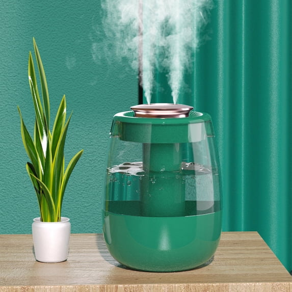 Portable Cool Mist Humidifier, Large Capacity USB Personal Humidifier for Bedroom Office Desk, Quiet Ultrasonic Air Humidifier for Home Plants, Travel, Car, and Dry Skin Relief