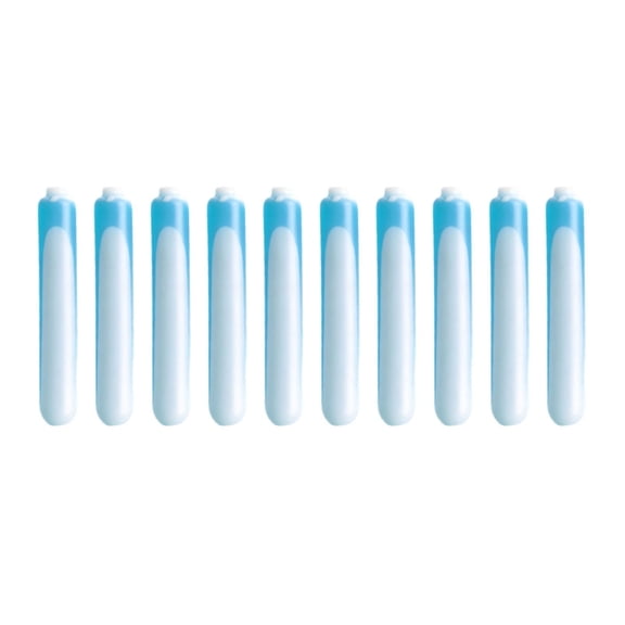 Portable Cooling Rods, 10 Pcs Reusable Ice Sticks 5.94x0.98 Inch, Freezable Drink Cooler for Travel Camping, Large Capacity Beverage Accessory, Lightweight Multicolor