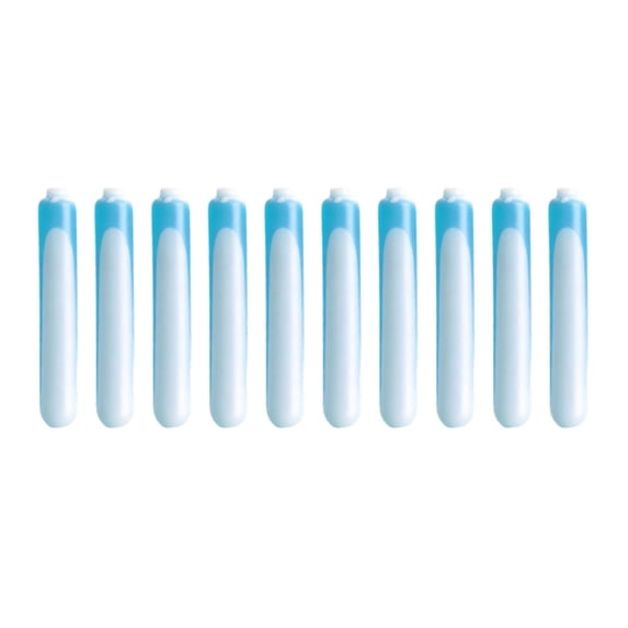 Portable Cooling Rods, 10 Pcs Reusable Ice Sticks 5.94x0.98 Inch, Freezable Drink Cooler for Travel Camping, Large Capacity Beverage Accessory, Lightweight Multicolor
