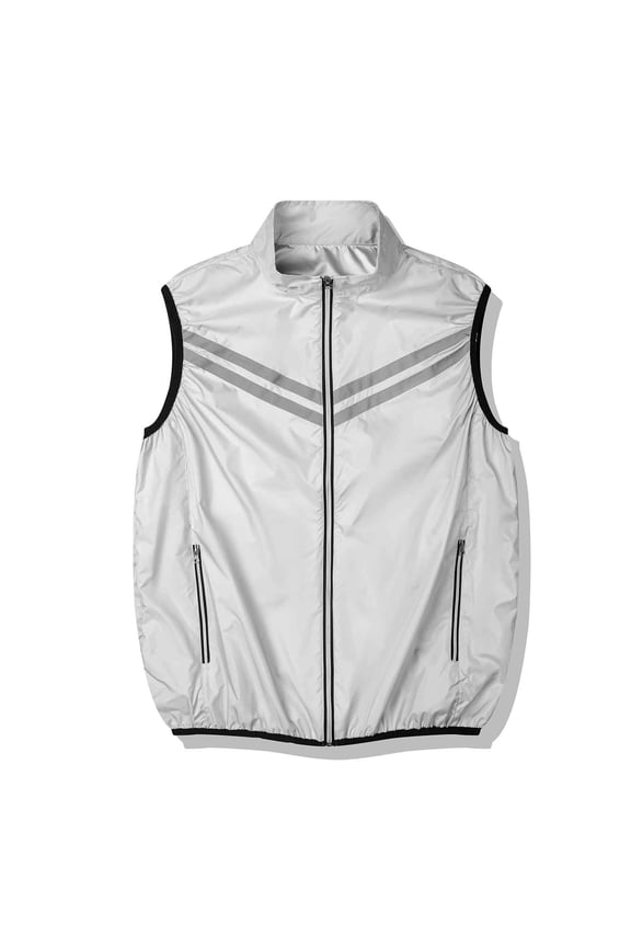 Portable Cooling Vest with Four Fans for Outdoor Sports and Work in Hot Weather