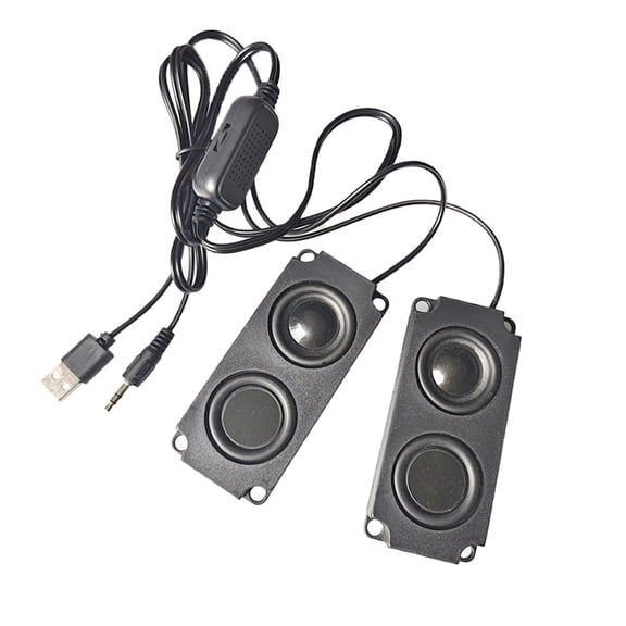Portable Corded Bass Speaker Desktop Small Laptop Phone Electronic Accessories