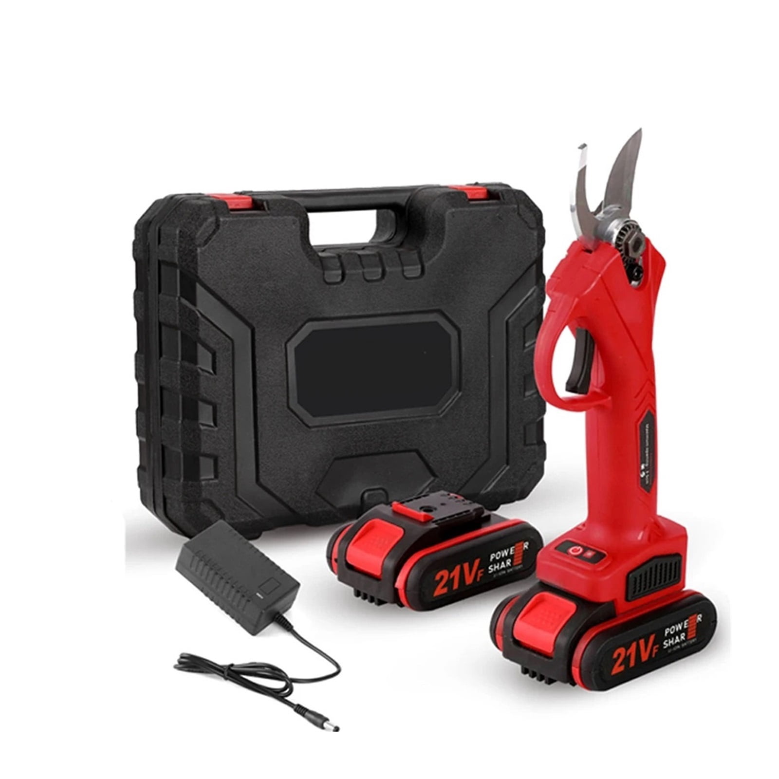 Portable Cordless Electric Pruning Shears Rechargeable Battery Powered ...