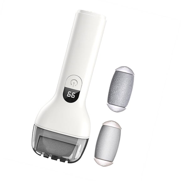 Portable Cordless Foot Grinder With LED Screen Type C Charging For Hard Skin And Calluses
