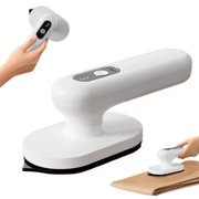 Portable Cordless Mini Steam Iron Fast Heating Handheld Travel Iron with USB-C Rechargeable Battery, Spot & Delicate Garment Care for Cotton, Silk, Linen, Synthetic Fabrics