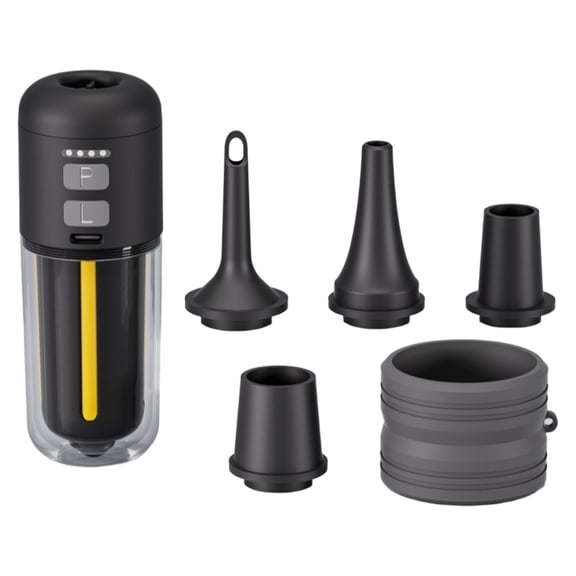 Portable Cordless Mini Vacuum Cleaner, Rechargeable Handheld Keyboard Vacuum, Multi-Nozzle Desktop Dust Cleaner, Rechargeable Small USB Vacuum for Office, Desk, Laptop, Electronics Cleaning