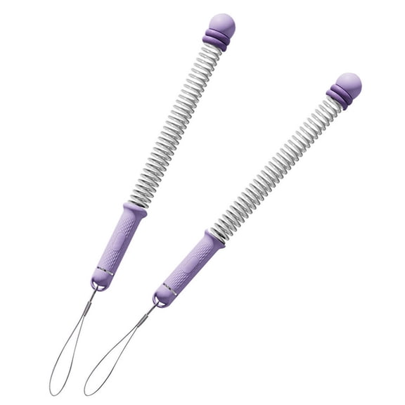 Portable Cordless Spring Battle Ropes 3rd Gen for High Intensity Interval Training, 17 Inch Compact Home Gym Equipment with Carrying Strap, For Cardio Strength Workouts Muscle Sculpting