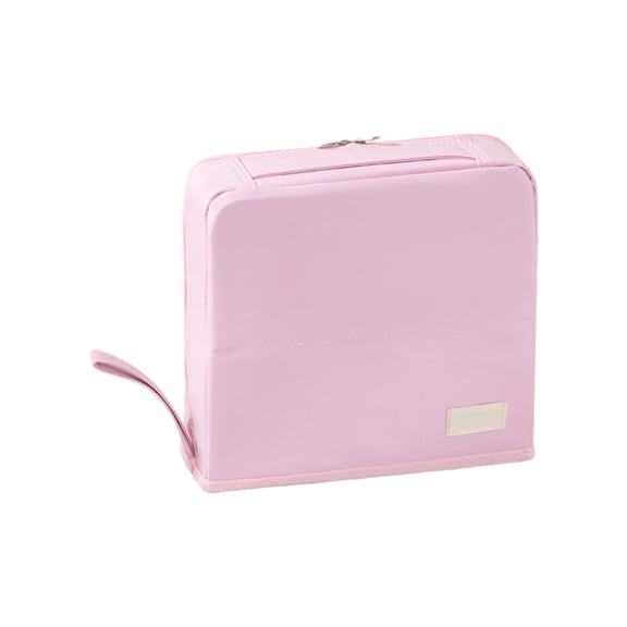 Portable Cosmetic Adjustable Dividers for Makeup, Skincare, Toiletries, Travel & Bathroom Storage Makeup Bag Pink
