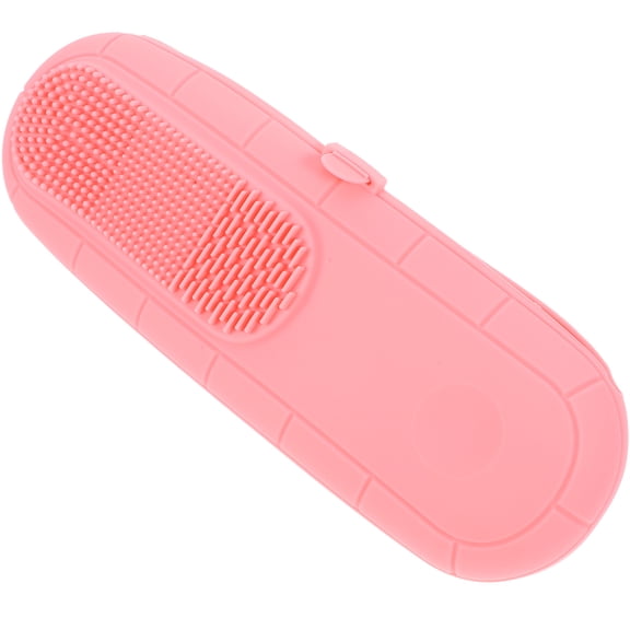 Lip Makeup Brush Bag Travel 22.50X7.50X3.00CM Pink