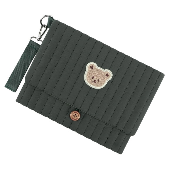 Portable Cotton Diaper Storage Bag With Multiple Compartments Space Saving Organiser Bag For Parents