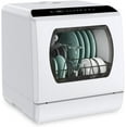 Portable Countertop Dishwasher, 5 Washing Programs Mini Dishwasher with