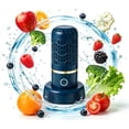 thumbnail image 1 of Portable Countertop Dishwasher and Vegetable Washer, Mini Fruit and Vegetable Cleaning Machine, Compact Tabletop Washer for Small Kitchens, Apartments, and RVs, 1 of 9