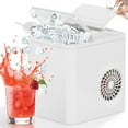 thumbnail image 1 of TINKLE WELL Portable Ice Maker, Countertop Self-Cleaning Machine with Ice Scoop & Basket, Ideal for Home, Kitchen, and Parties, White, 1 of 7