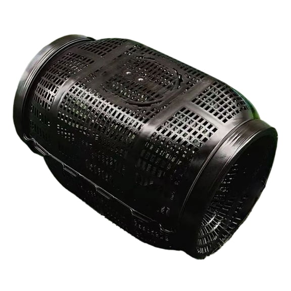 Portable Crayfish Trap Crab Cage with Reverse Spine Design for Lake Pond and Saltwater 35CM