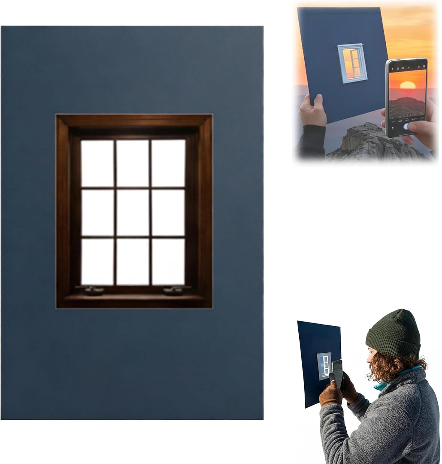 Portable Creative Window Frame Photography Prop - Elevate Travel Photos ...