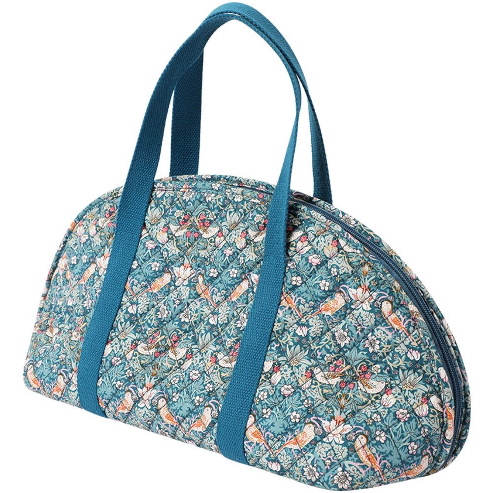 Portable Crochet Bag with Handle Crochet Tote Bag Travel Yarn Organiser Knitting Tools Accessories for Crafting Sewing