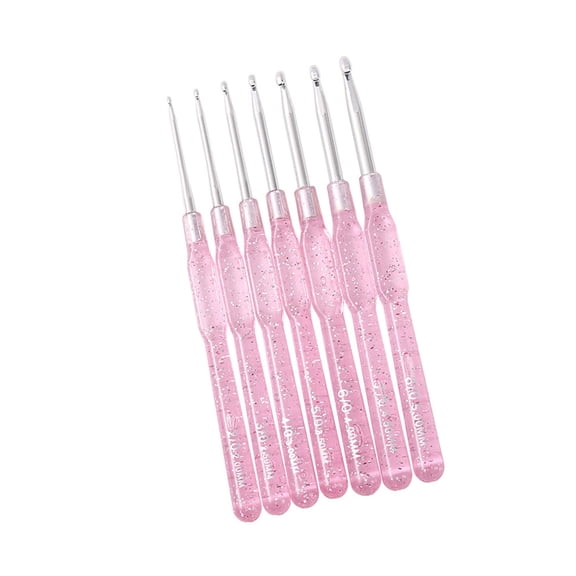 Portable Crochet Hook Set Storage Pouches Travel Friendly Knitting Accessory