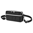thumbnail image 1 of Portable Nylon Shoulder Bag For Phone And Earphones Adjustable Strap Double Pockets Protective Lining Design, 1 of 9