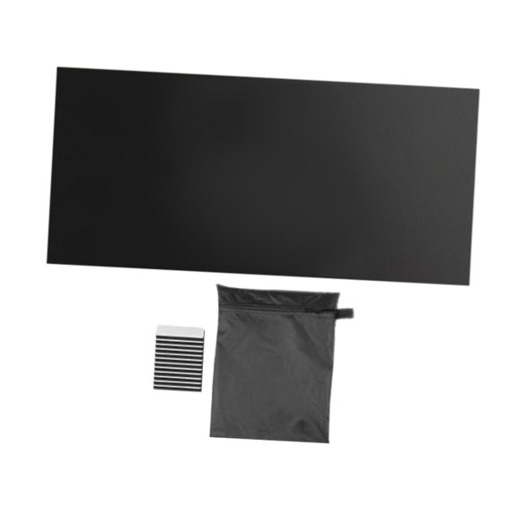 Portable Curtain Blackout Drape Window Cover Easy Install with Magnets for Kids Room Temporary Window Treatment