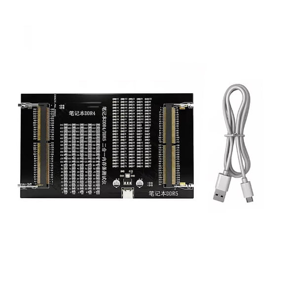 Portable DDR4 DDR5 Memory Module Tester For Laptop With Advanced Diagnostic Technology