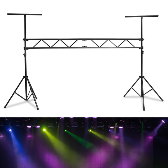 Portable DJ Lighting Truss/Stand w T-Bar Trussing Stage System W/Updated Connection System All Metal Parts