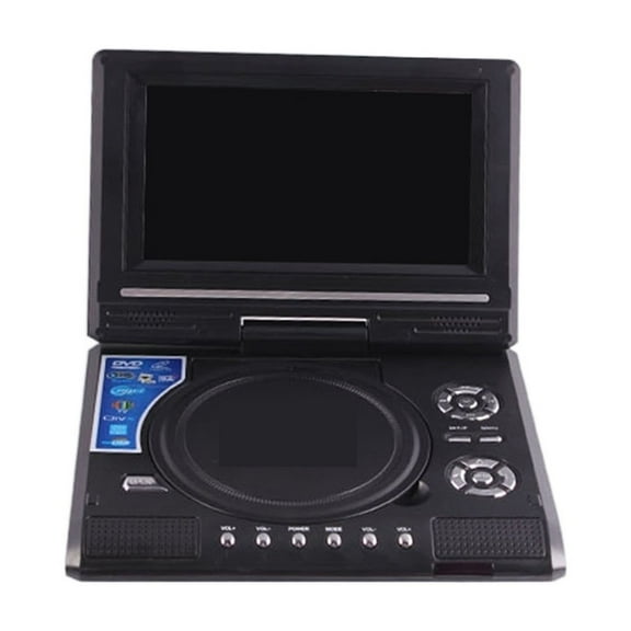 DVD Player 7.8 Inch Desktop CD 270 Degree Rotation Screen With Remote Control Portable Travel Home Cinema Video ,Immersive Experience