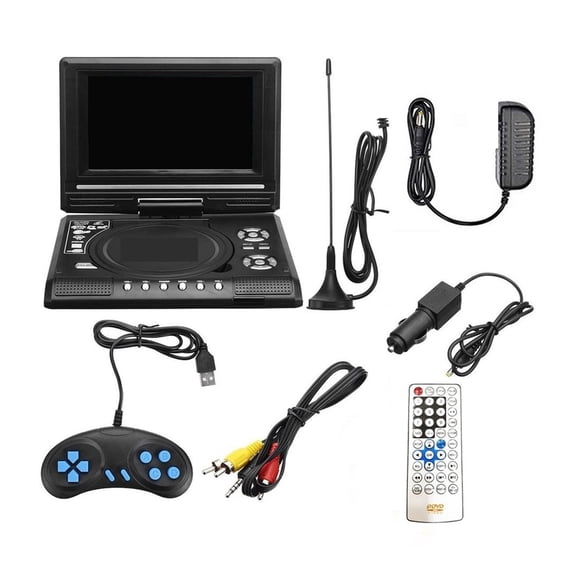 Portable DVD, DVD Player Automotive Multimedia System 7.8 Inch Screen Player Portable High Definition VCD Mp3 DVD USB With TV/FM/USB ,Immersive Experience