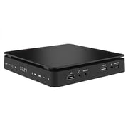 Portable DVD Player 1080p HD Video Support HD Cable and AV Connected USB Input CD VCD Player