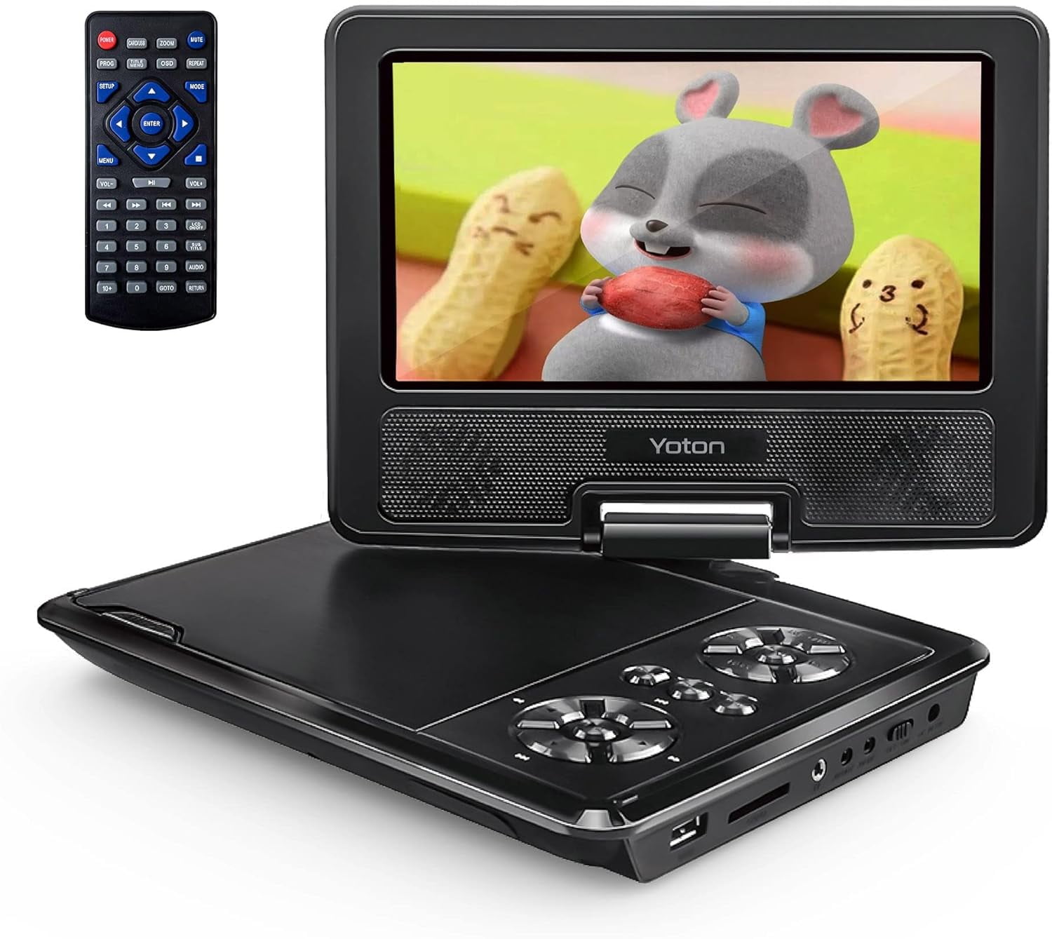 Portable DVD Player for Kids and Car 9.5", YOTON7.5" Swivel HD Screen