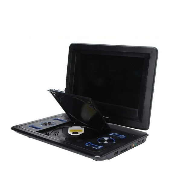 Portable DVD Player Rotating Rechargeable HD CD DVD Player With LED Screen For Car Travel Support FM Radio Function ,Swivel Screen