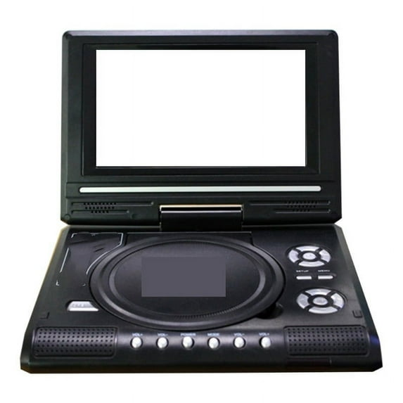 Portable DVD Player Screen W/ AV Cable TV Projector Function Support USB/SD ,Accurate Channel Search